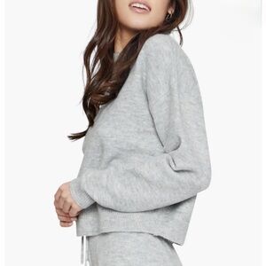 Lost + Wander Heather Gray Knit Set